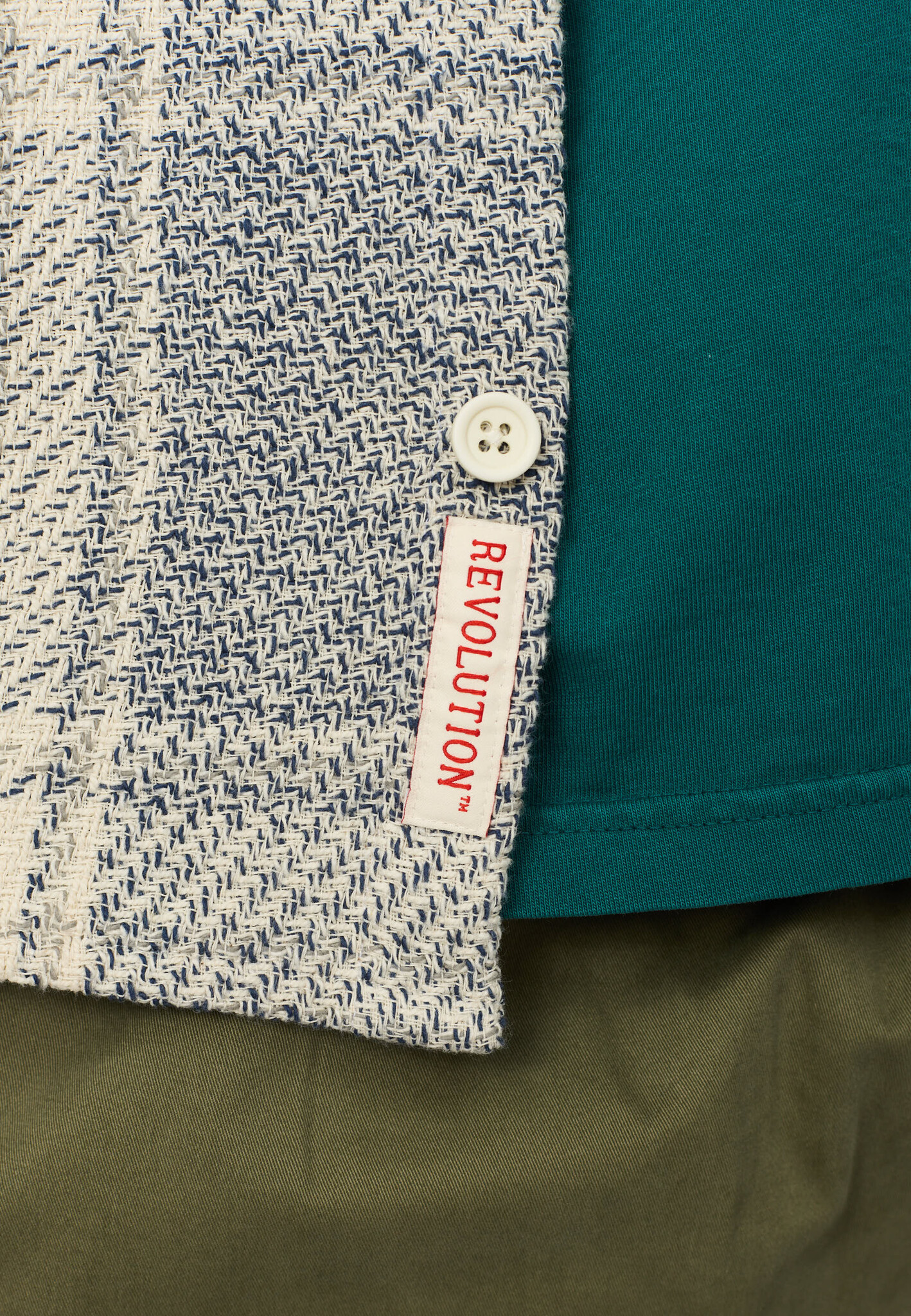 ♣ Soft Faded Framework Shirt-7