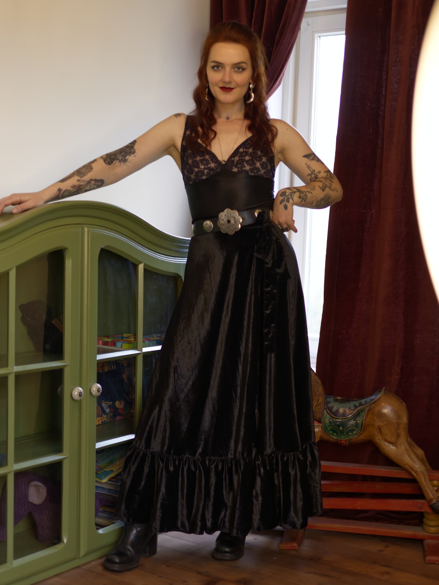 The Sabbath Skirt (RAVEN)-2