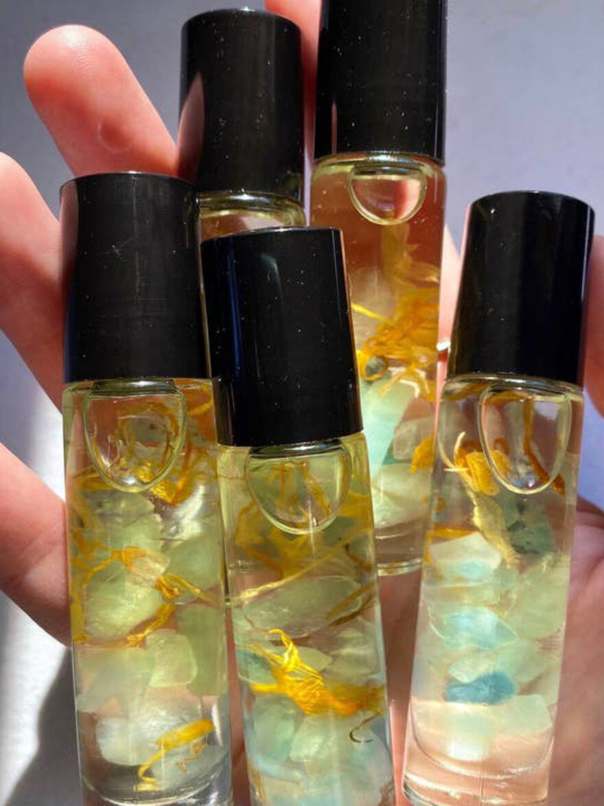 Edelsteen Parfum Roller AQUAMARIJN