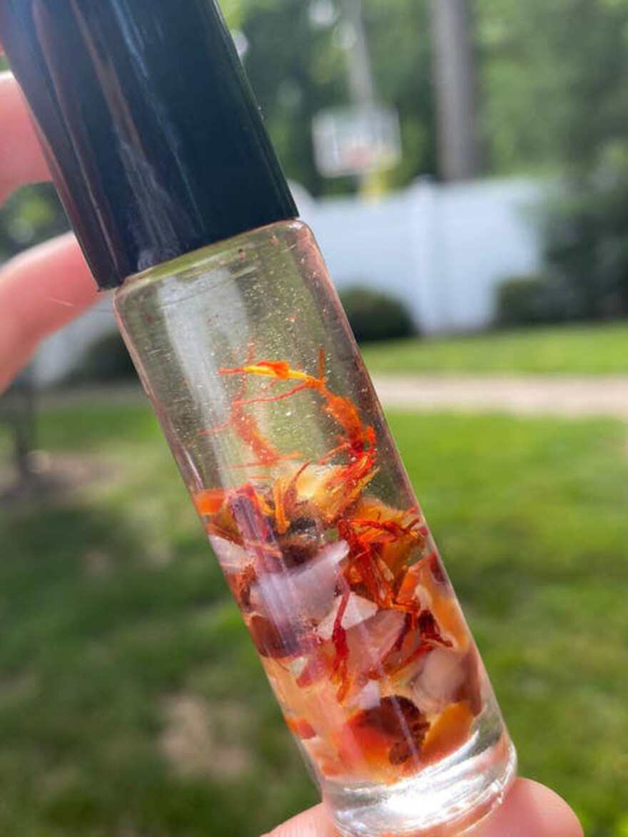 Gemstone Perfume Roller CARNELIAN