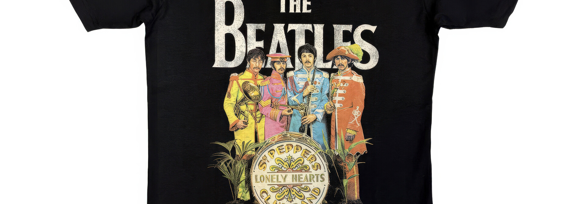 The Beatles - Sgt. Pepper's Black Tee