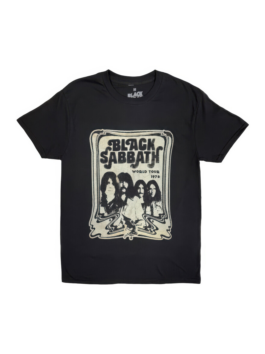 Black Sabbath - World Tour 1978 Black Tee