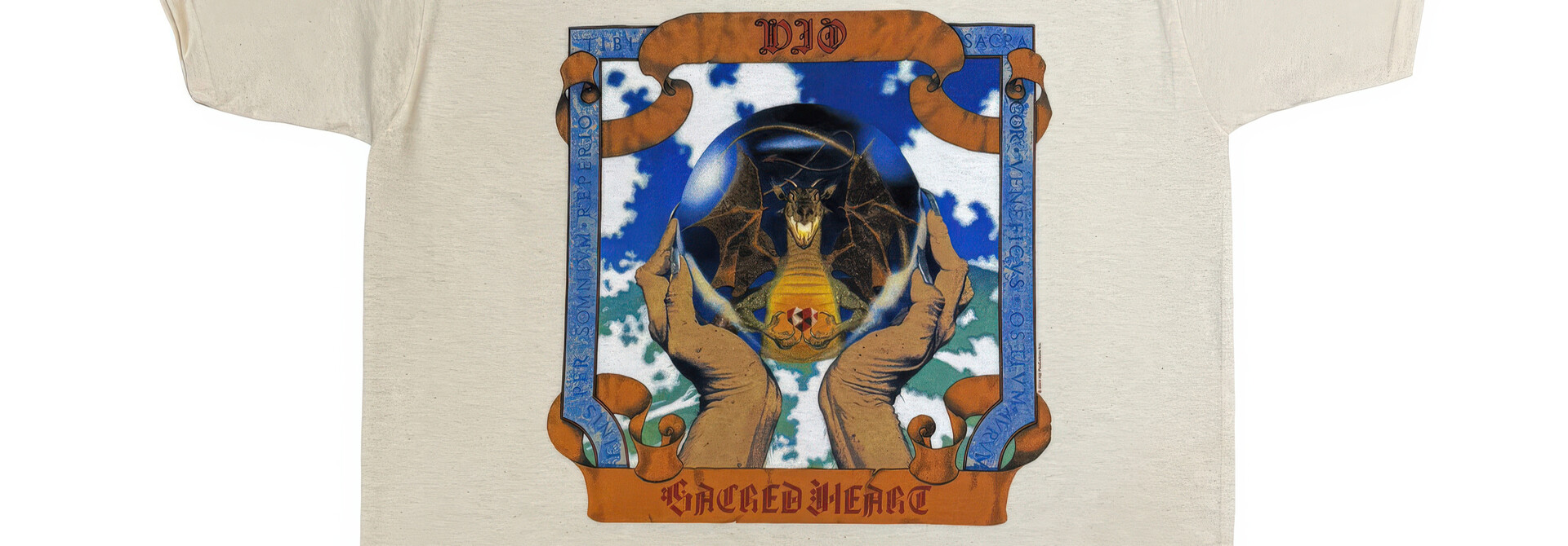 Dio - Sacred Heart Natural Tee