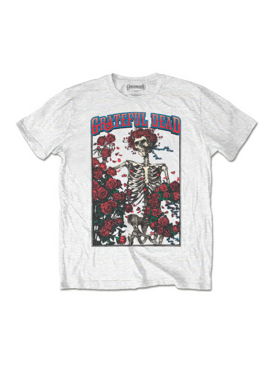Grateful Dead - Bertha & Logo White Tee