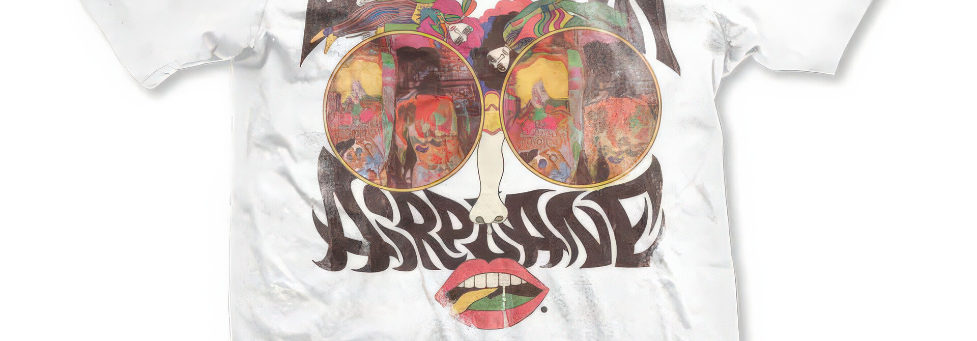 Jefferson Airplane - Lips White Tee