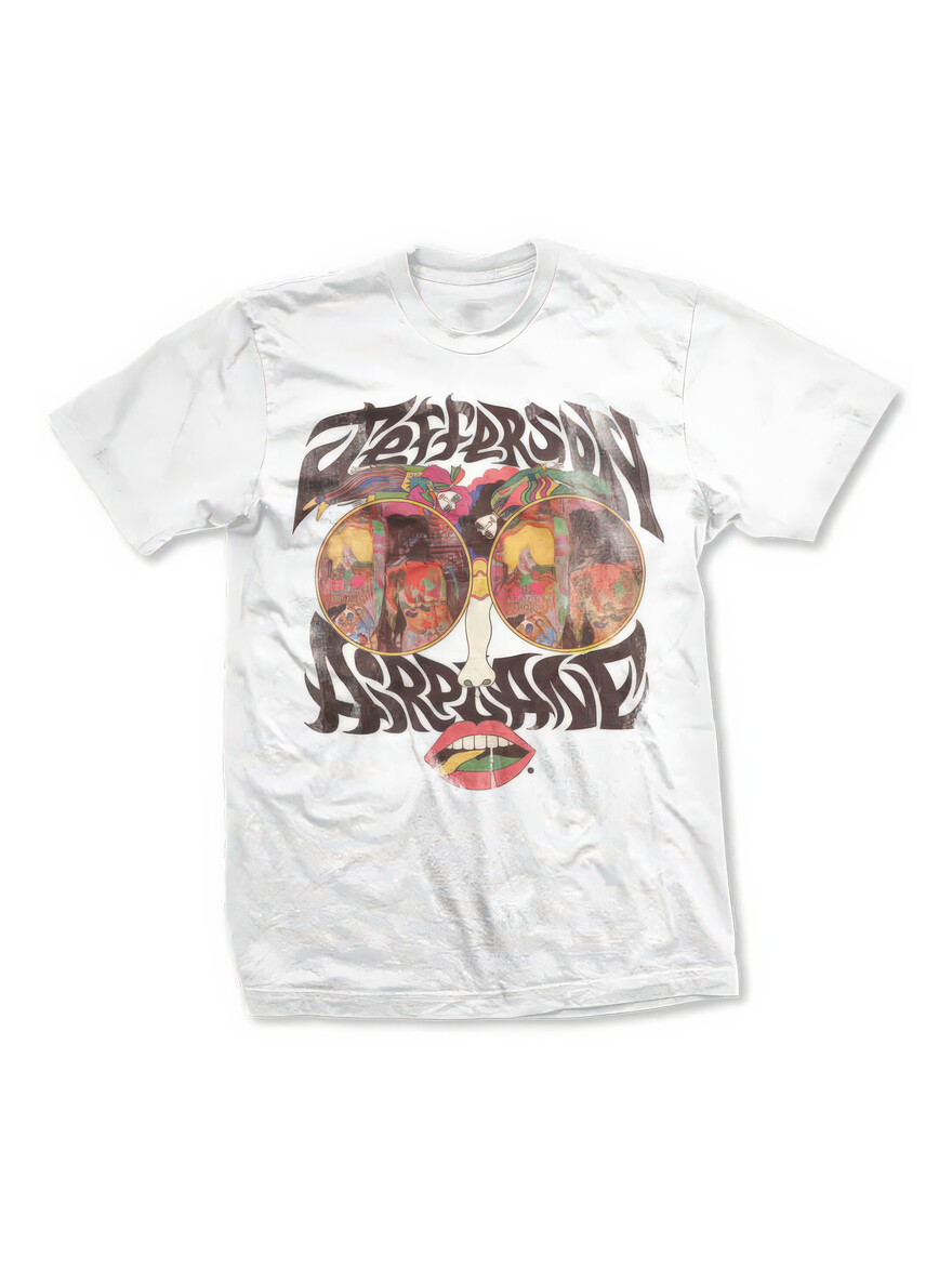 Jefferson Airplane - Lips White Tee