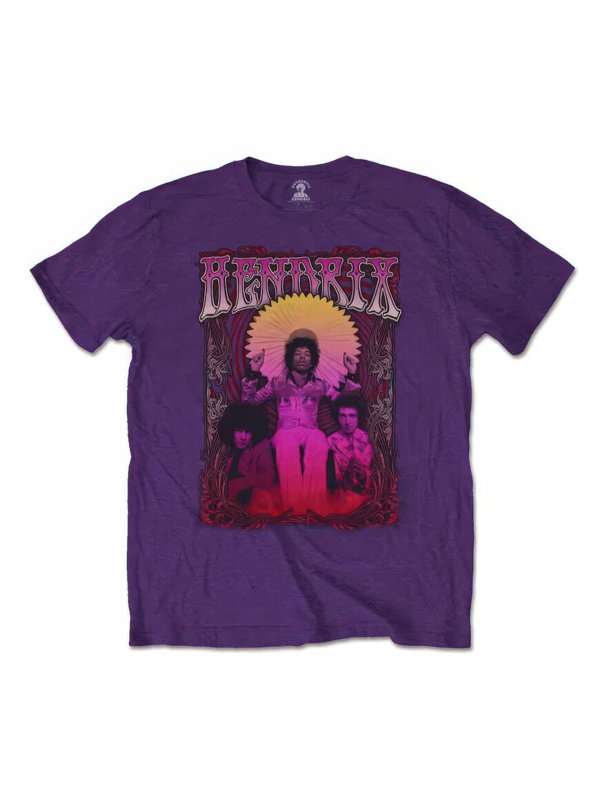 Jimi Hendrix - Karl Ferris Wheel Purple Tee