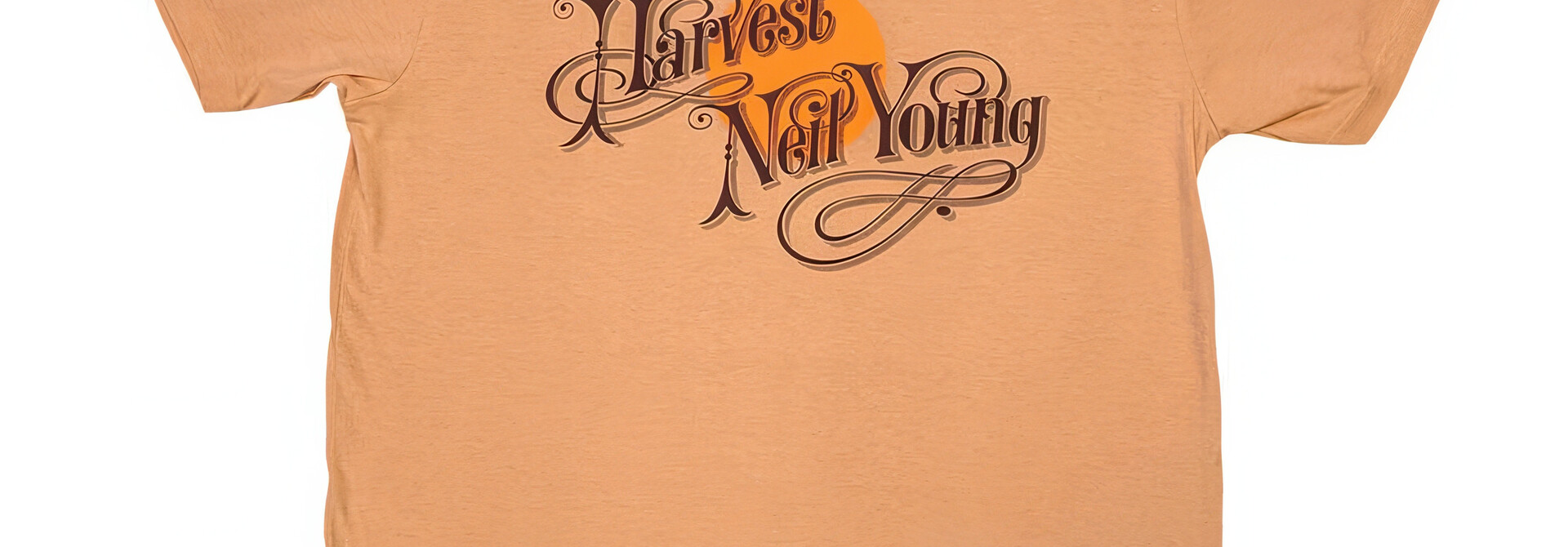 Neil Young - Harvest Old Gold Tee