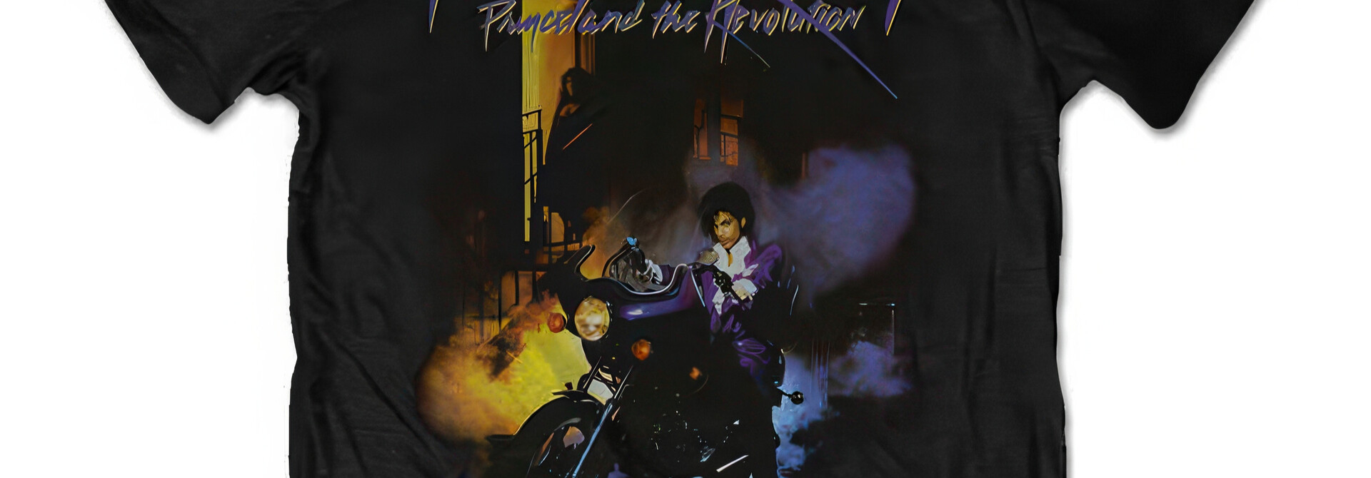 Prince - Purple Rain Black Tee