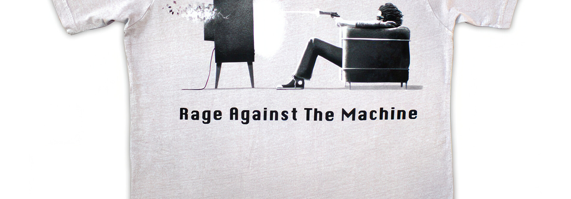 Rage Against The Machine - Won't Do Light Grey Tee