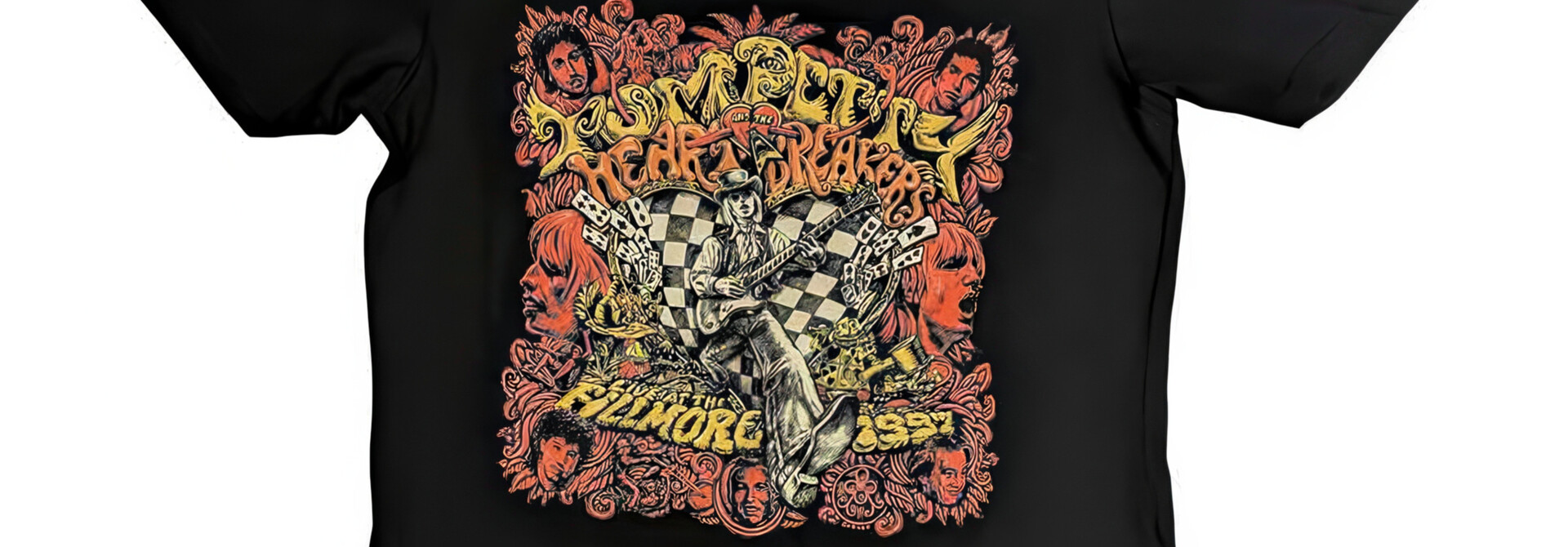 Tom Petty & The Heartbreakers - Fillmore 1997 Black Tee