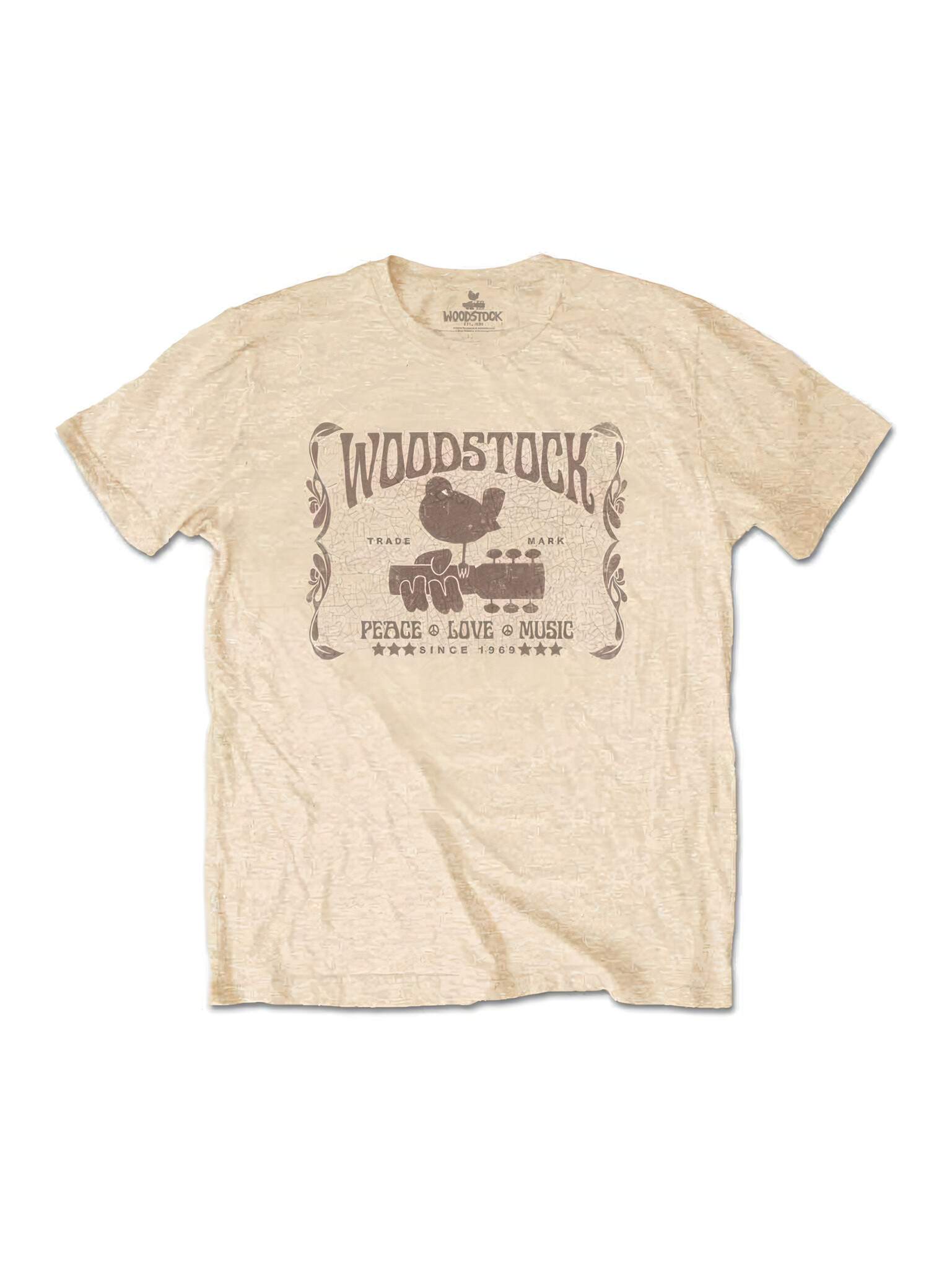 Woodstock - Since 1969 Vegas Gold Tee-1