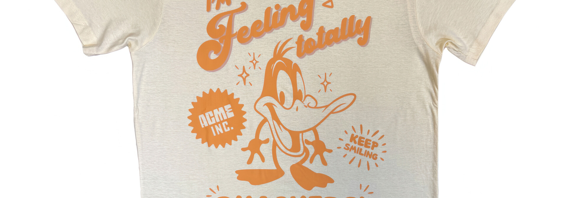 Looney Tunes - Feeling Totally Quackers Natural Tee