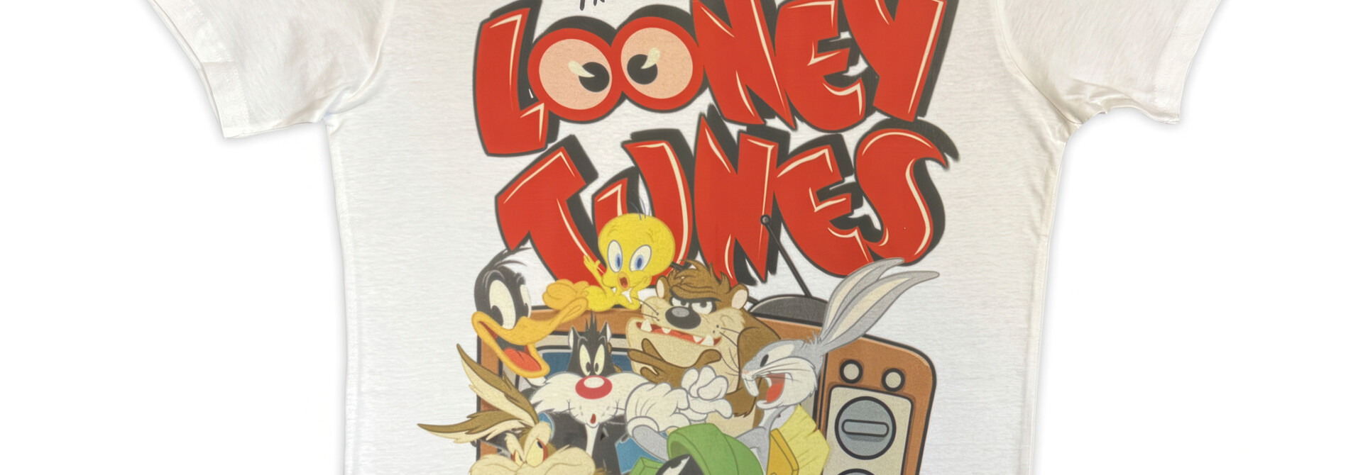 Looney Tunes - TV White Tee