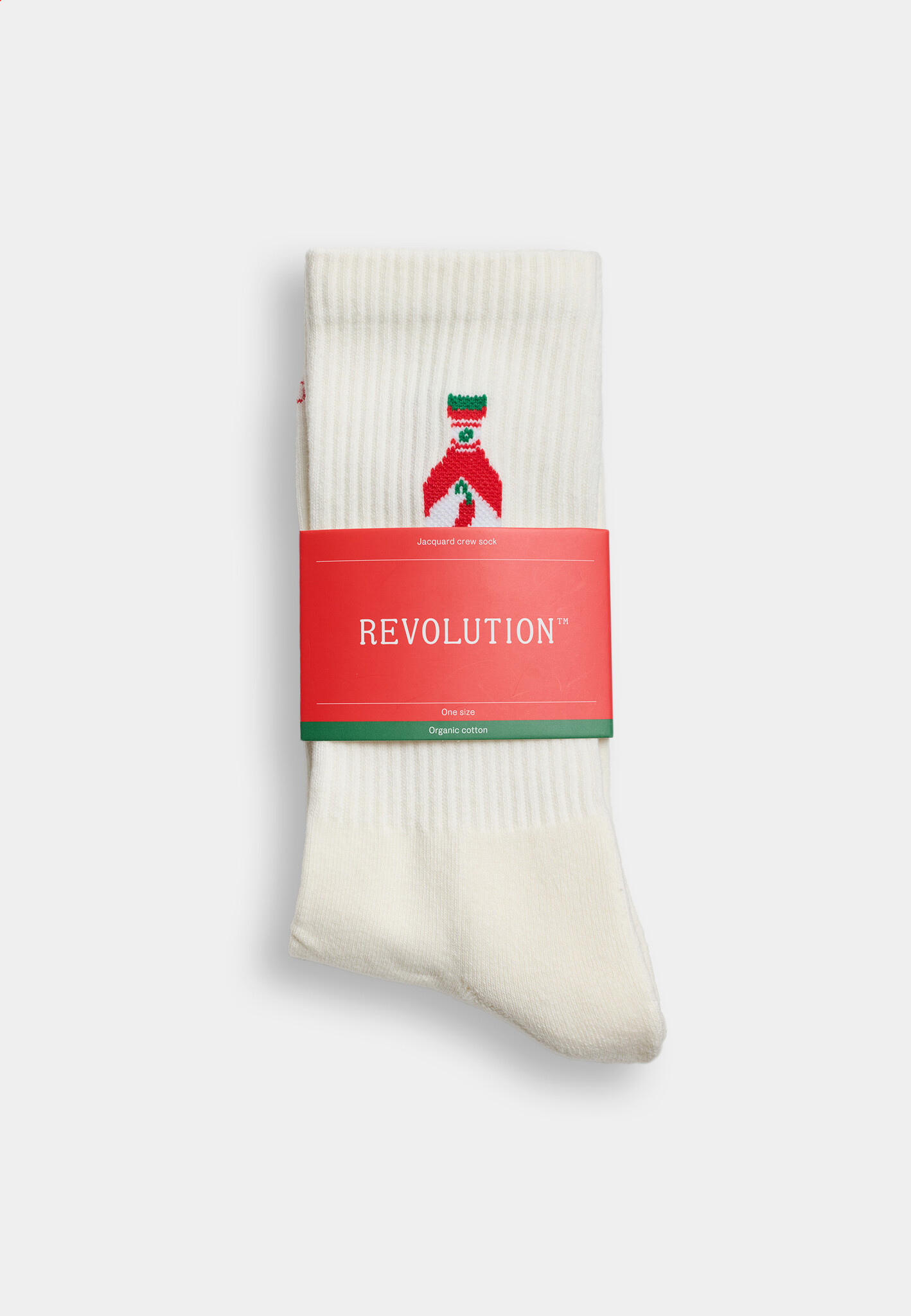♣ Jaquard Crew Hot Sauce Socks-3