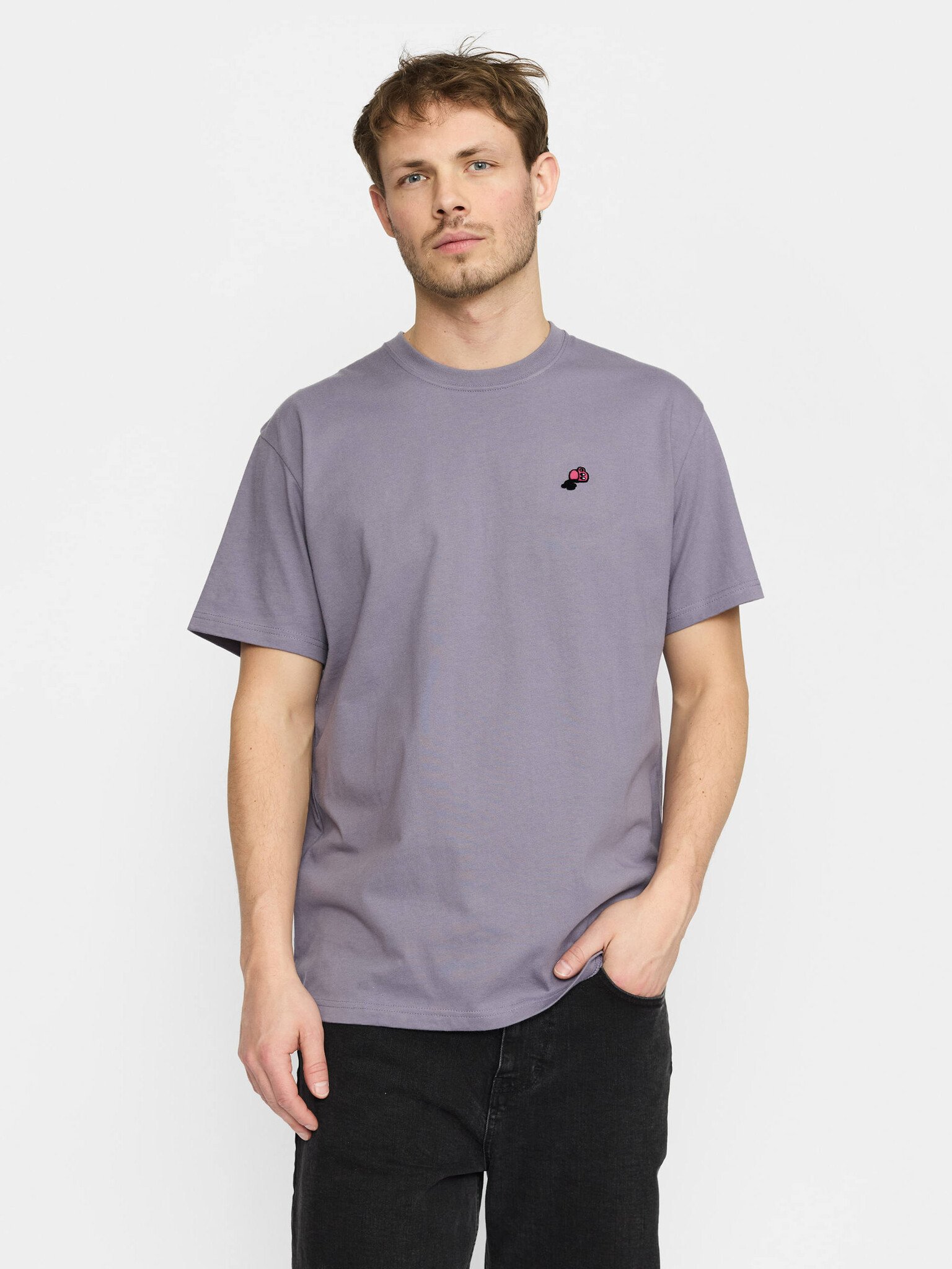 ♣ Purple Spill The Coffeebeans Tee-1