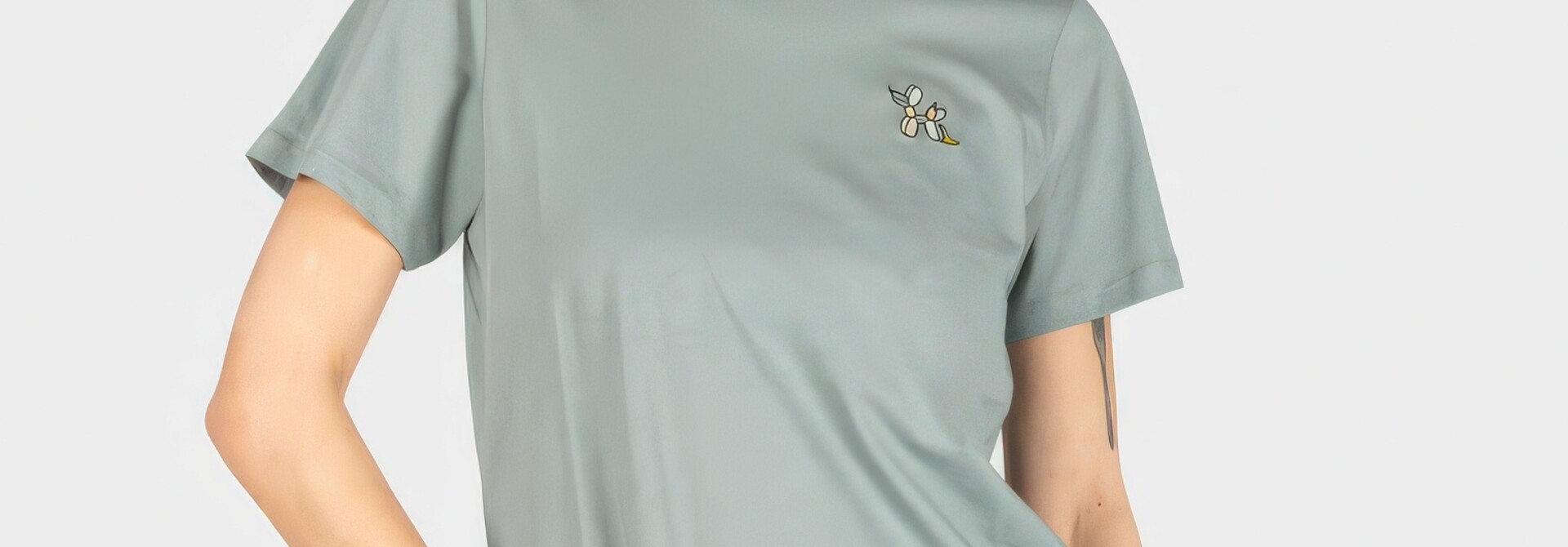 ♣ Dark Slate Balloon Dog Tee