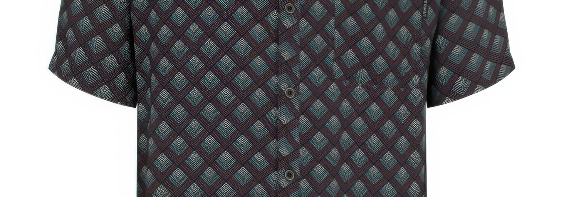 ♣ Resort Rhombus Deco Shirt