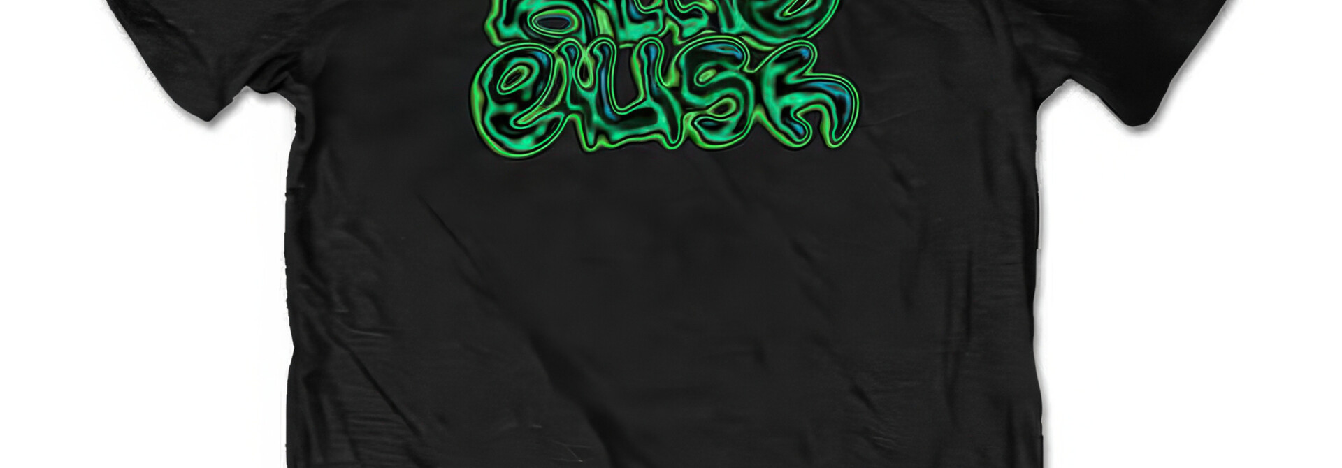♣ Billie Eilish - Neon Logo Black Tee