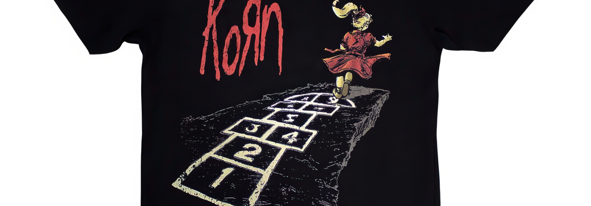 Korn - Follow The Leader Hopscotch Black Tee