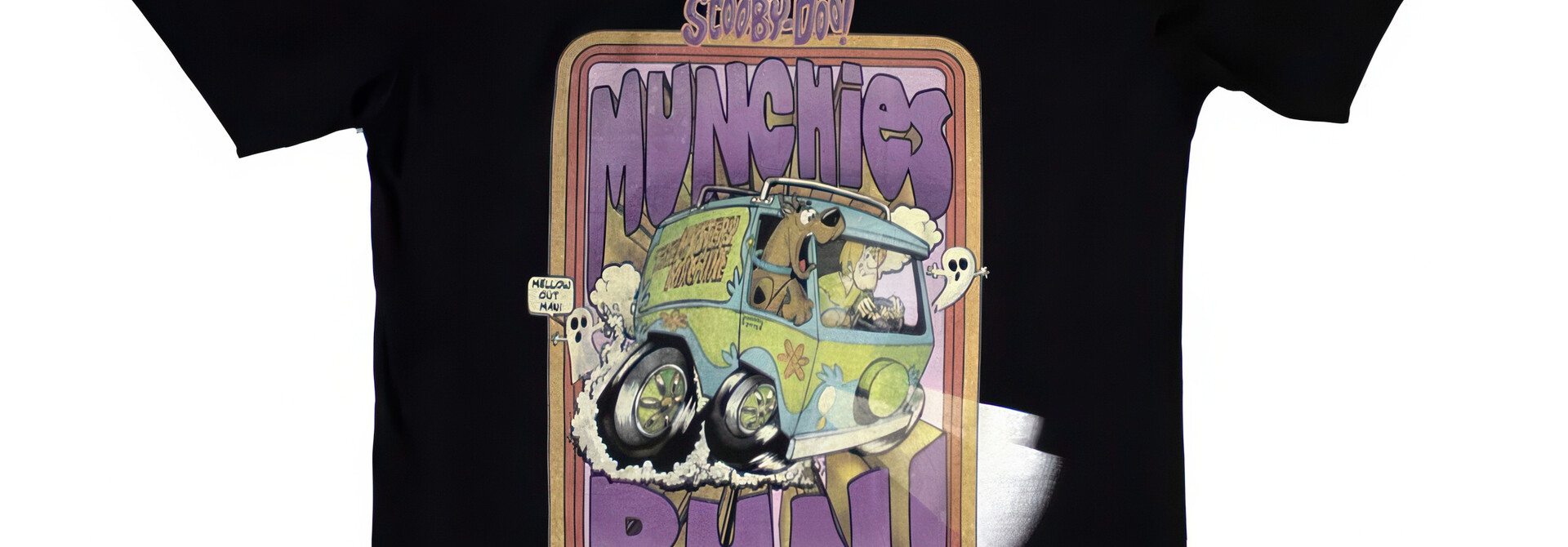 Scooby Doo - Munchies Run Black Tee