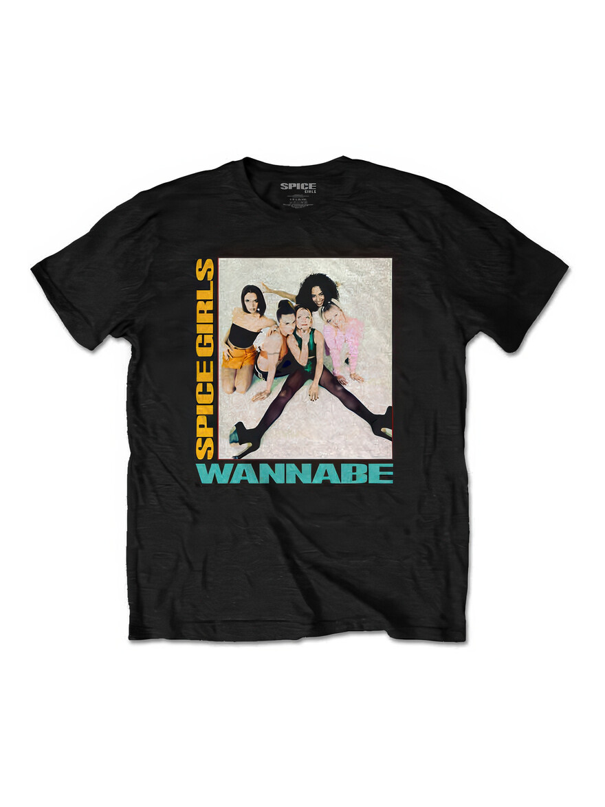 The Spice Girls - Wannabe Black Tee