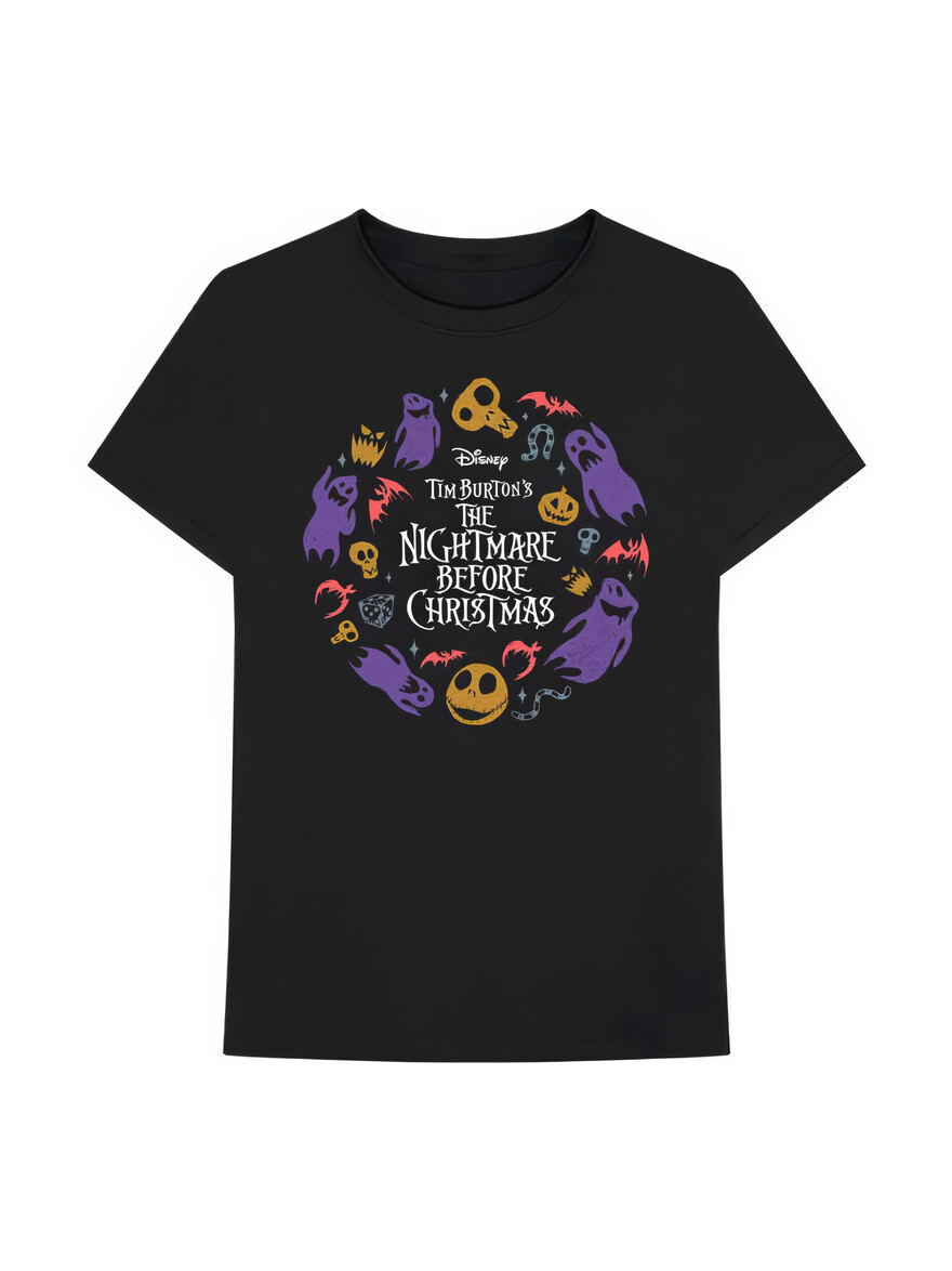 Nightmare Before Christmas - Flight Black Tee