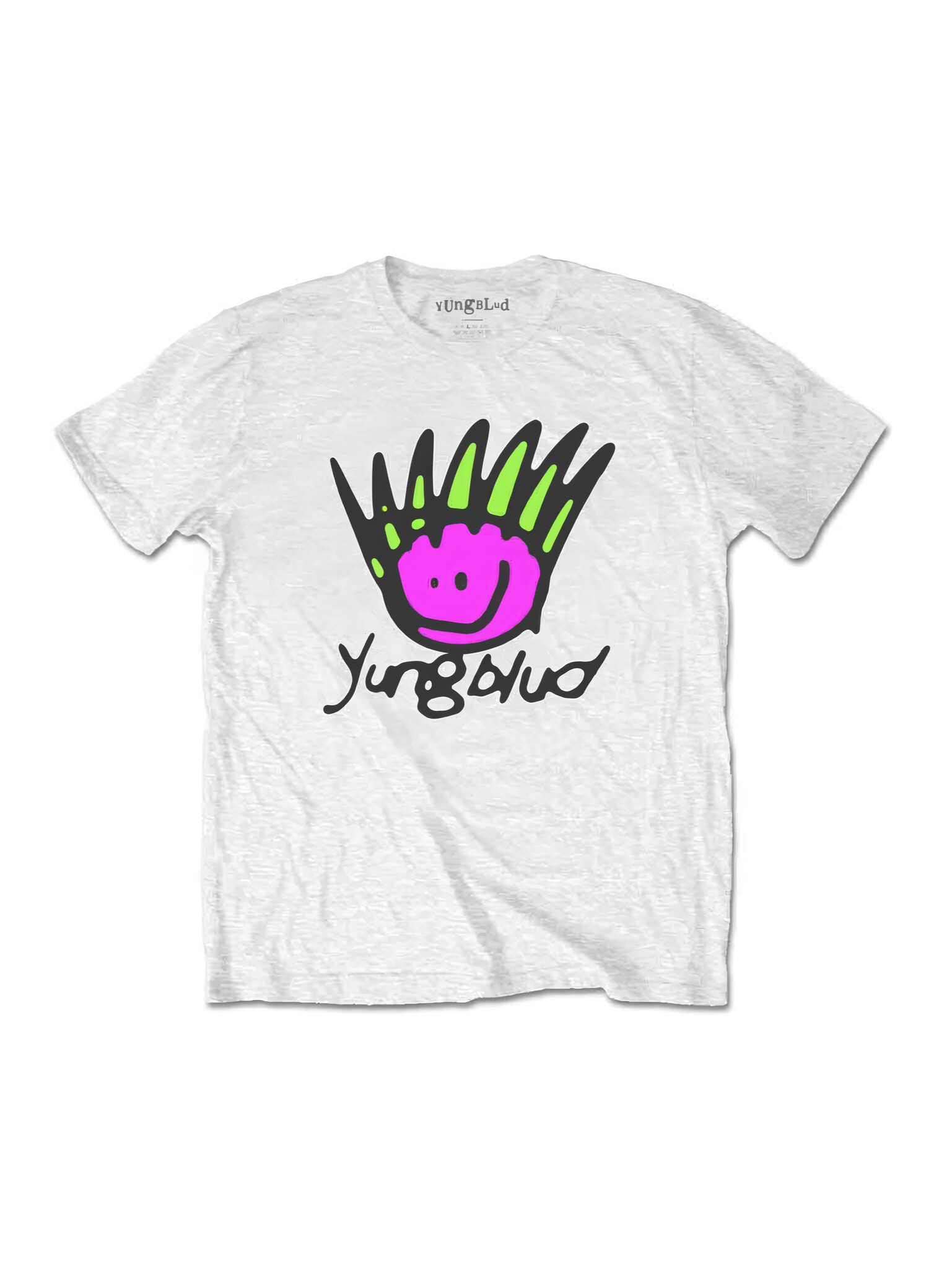 Yungblud - Face White Tee-1