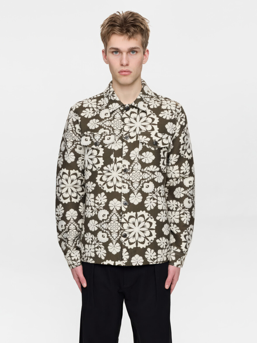 Akoscar Jacquard Jardin Overshirt