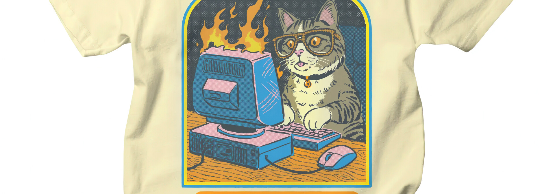 Creme As Purr My Last Email Tee