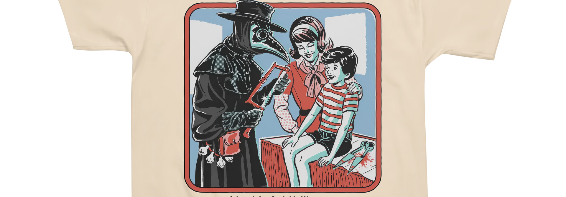 Eggshell Let's Visit The Doctor Tee