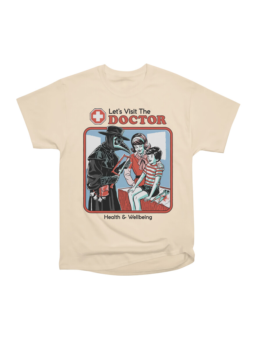 Eggshell Let's Visit The Doctor Tee