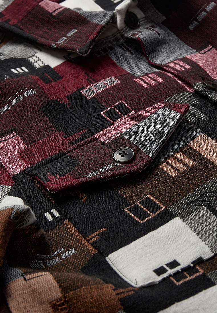 Akoscar Modernist Mosaic Overshirt-2