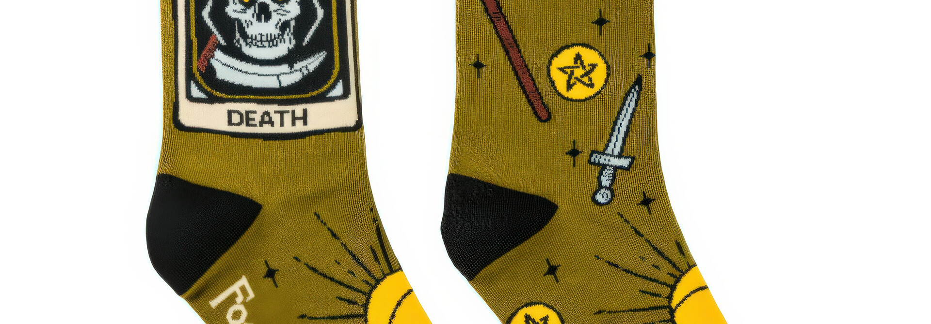 Death Tarot Nouveau Socks