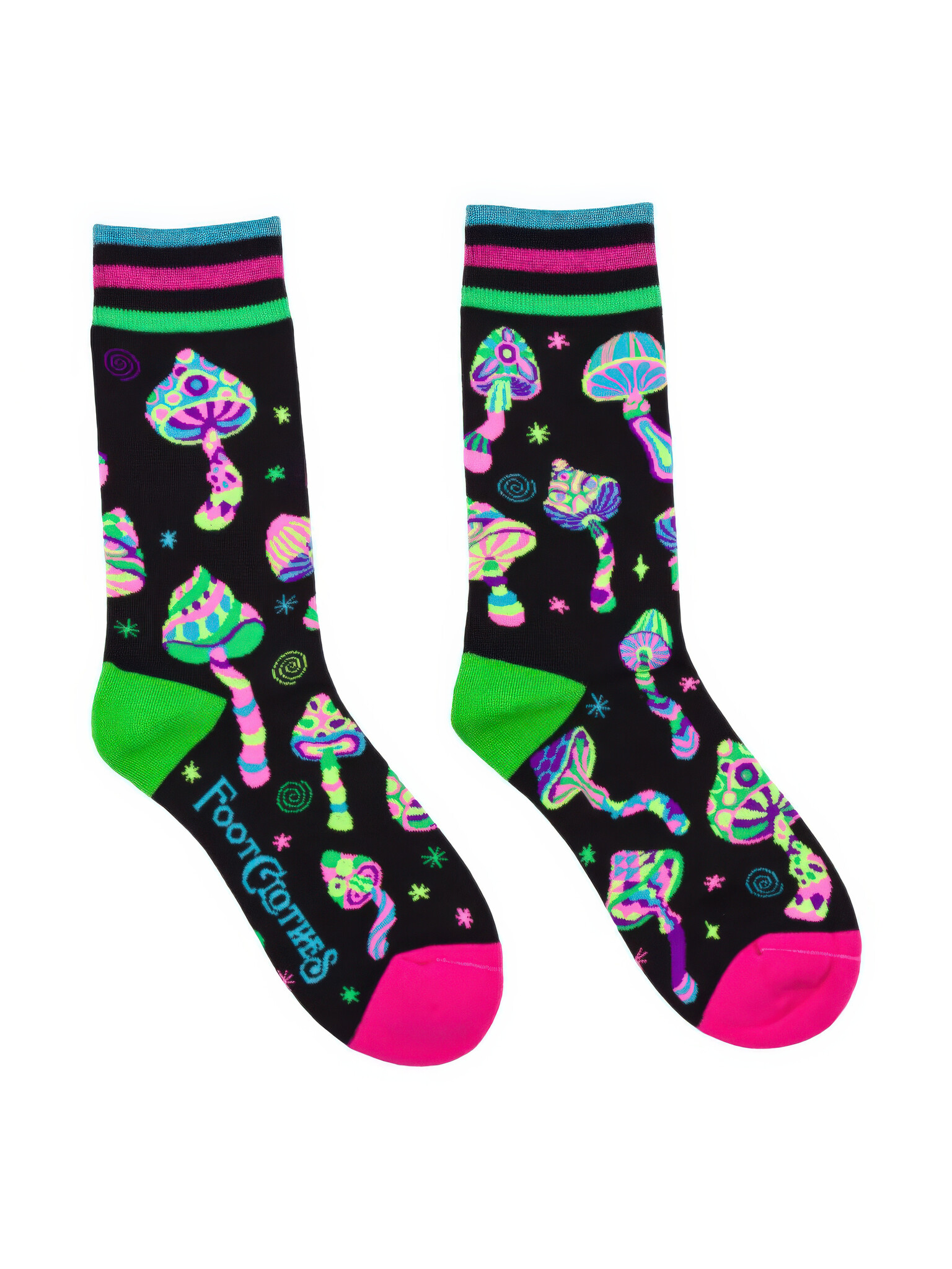 Funky Fungi UV Reactive Socks-1
