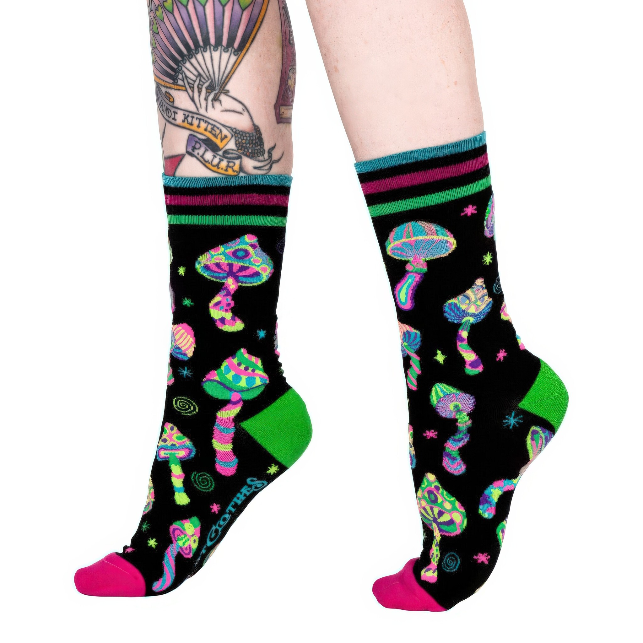 Funky Fungi UV Reactive Socks-8