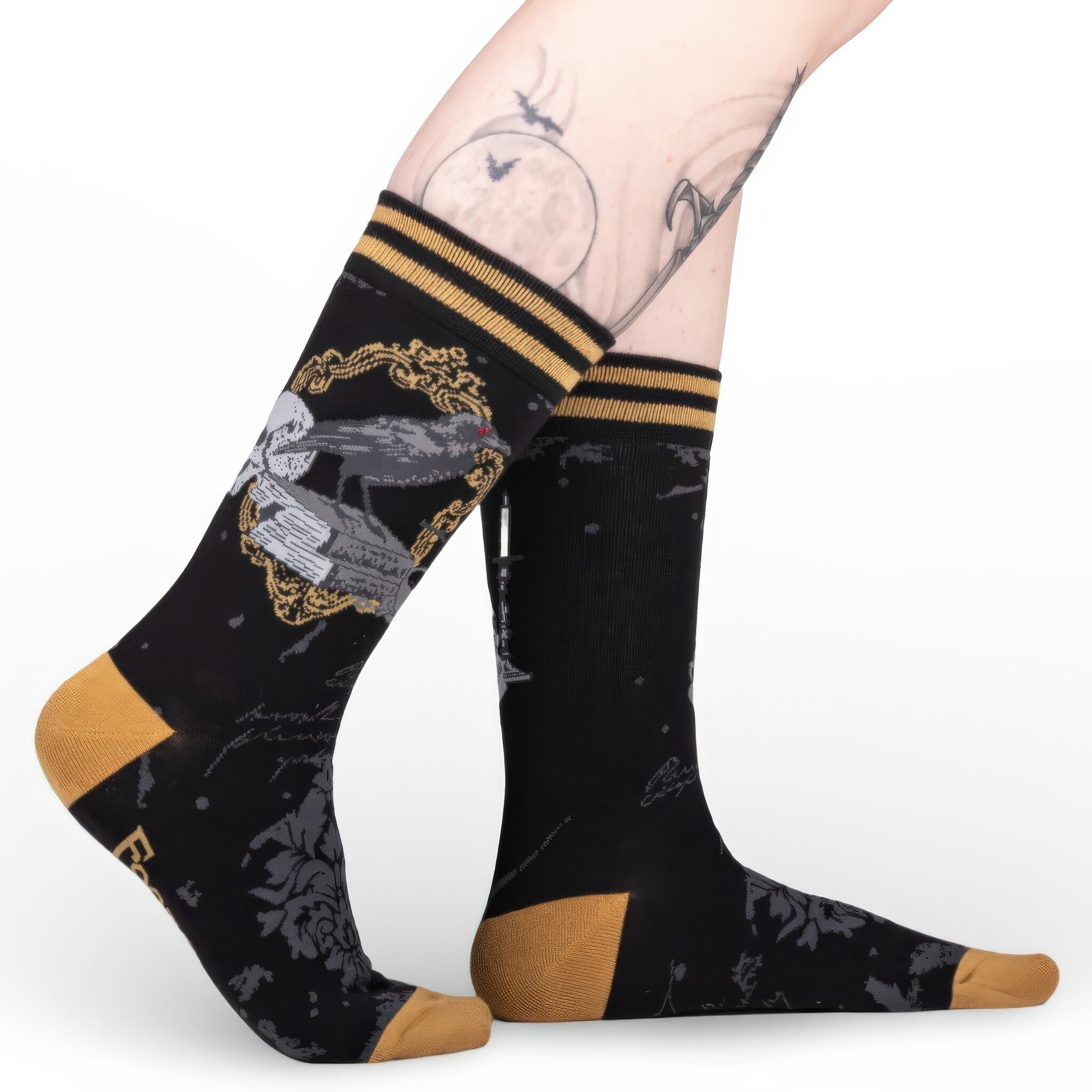 Raven's Grimoire Socks-3