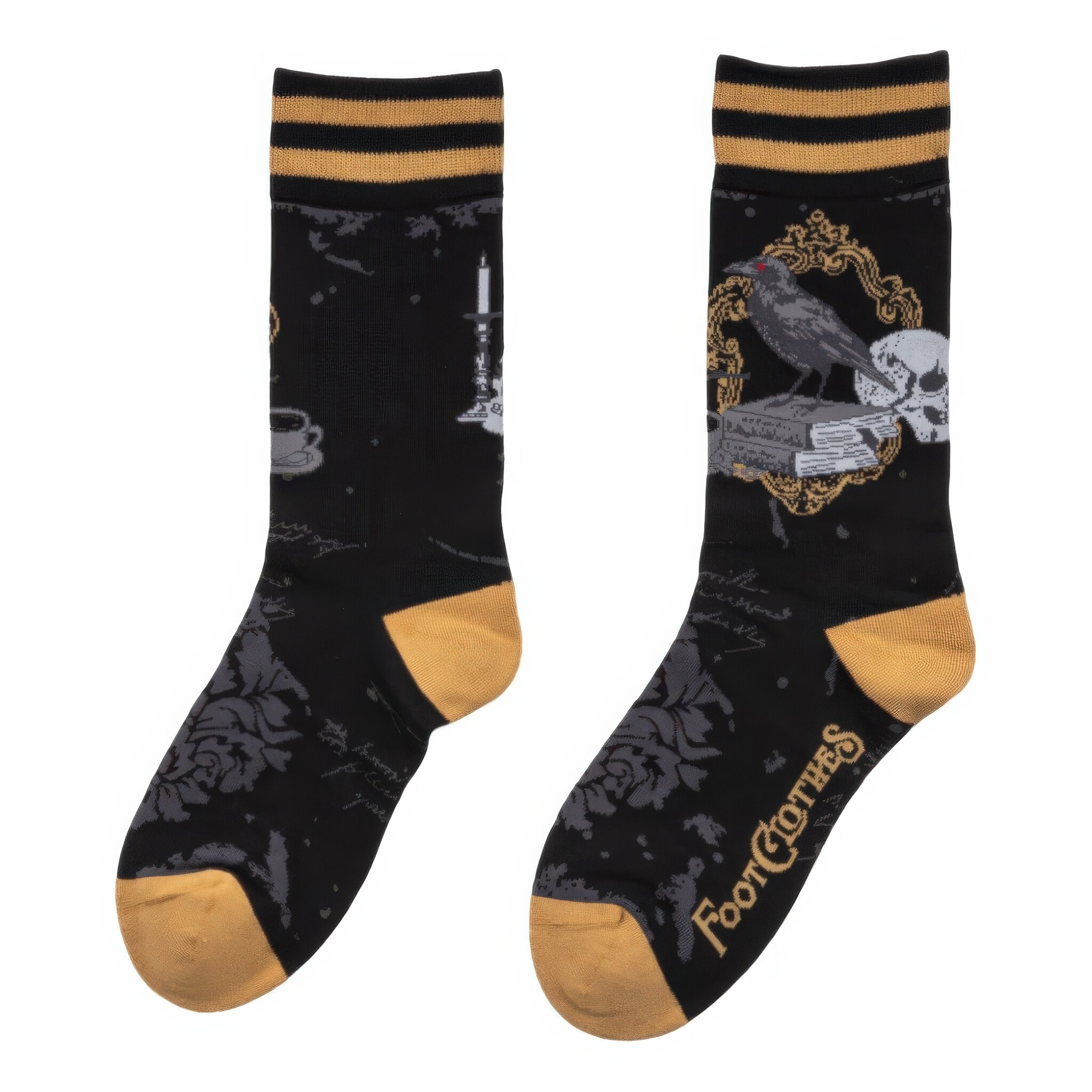 Raven's Grimoire Socks-2