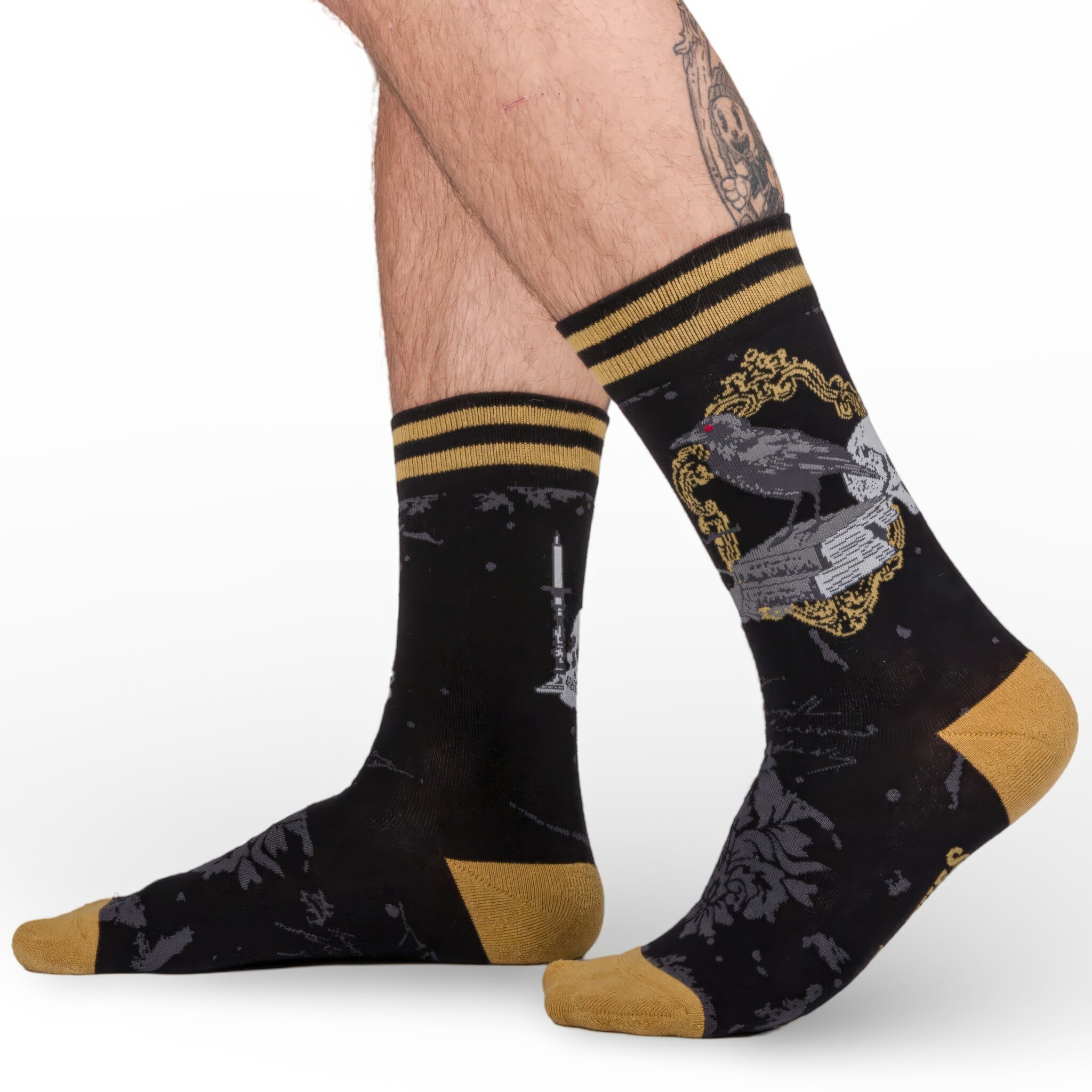 Raven's Grimoire Socks-4