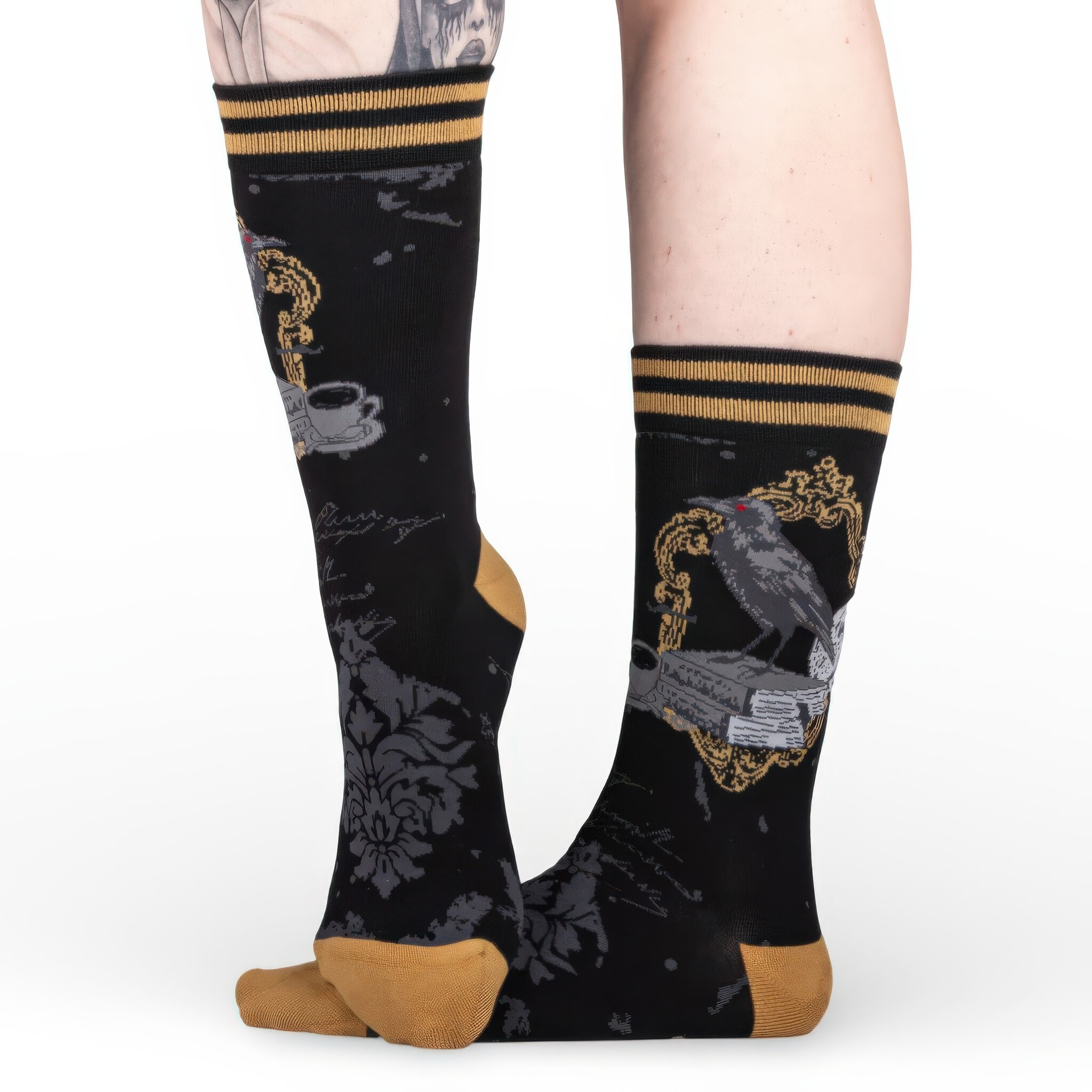 Raven's Grimoire Socks-5