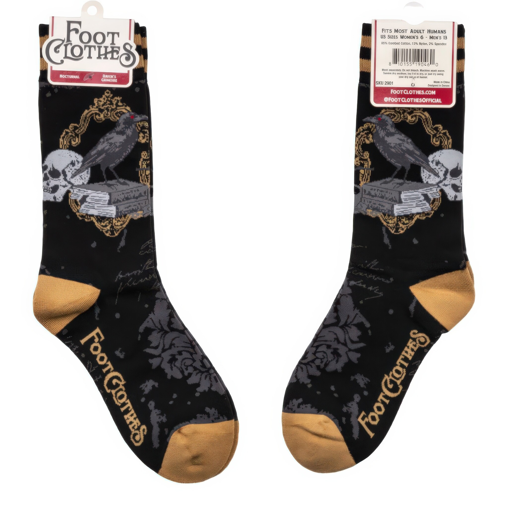 Raven's Grimoire Socks-7