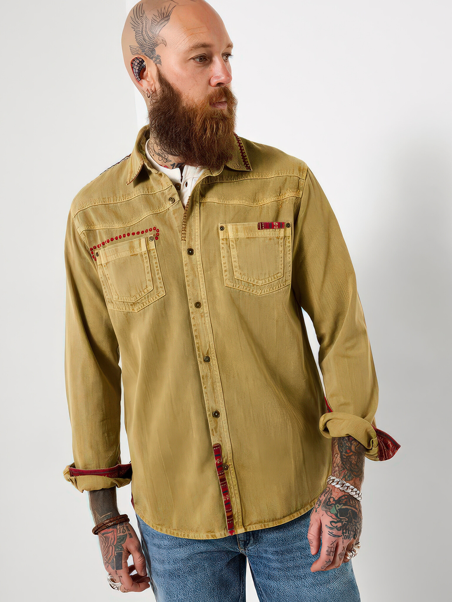 Ornate Outlaw Western Shirt-1