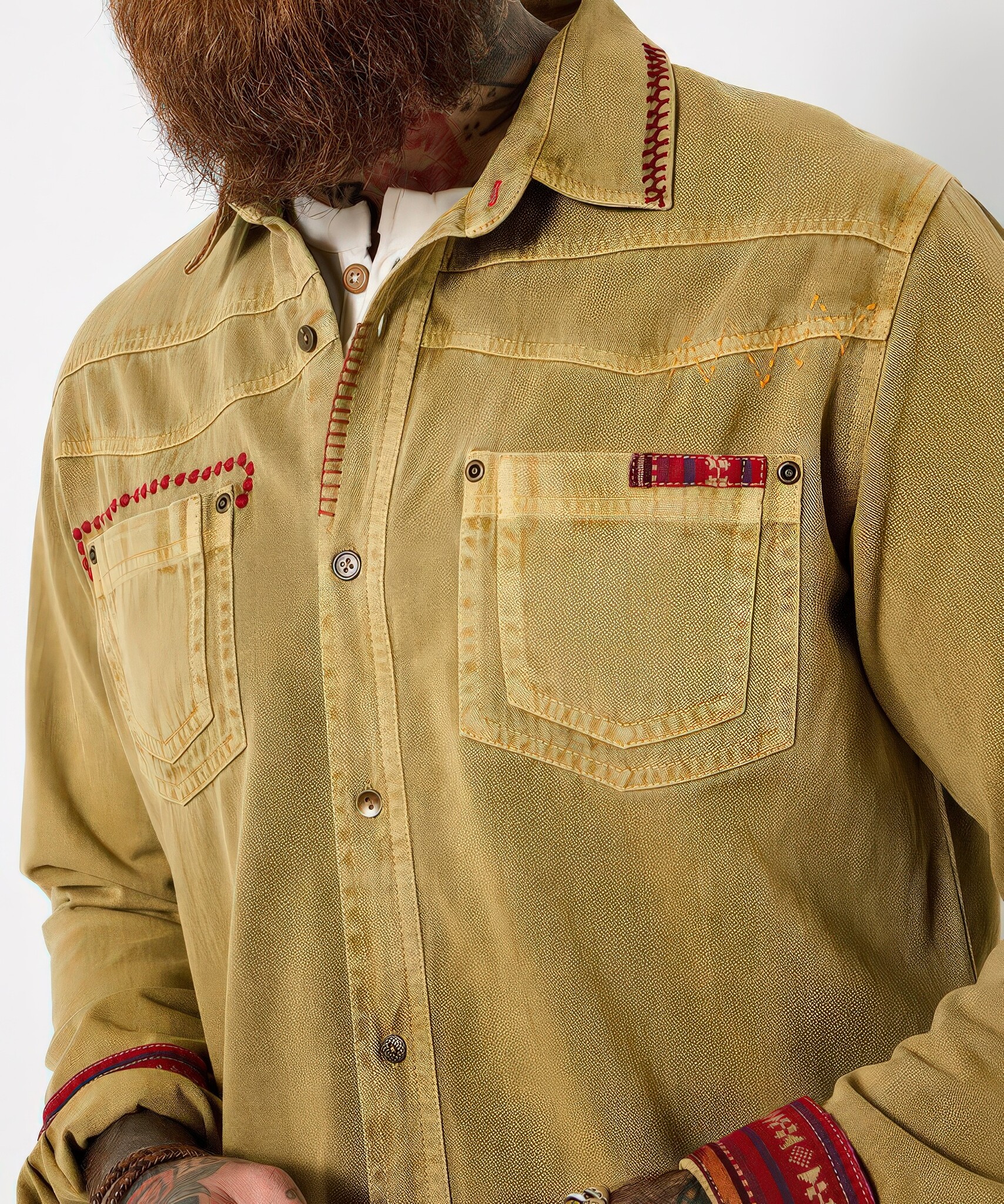 Ornate Outlaw Western Shirt-2