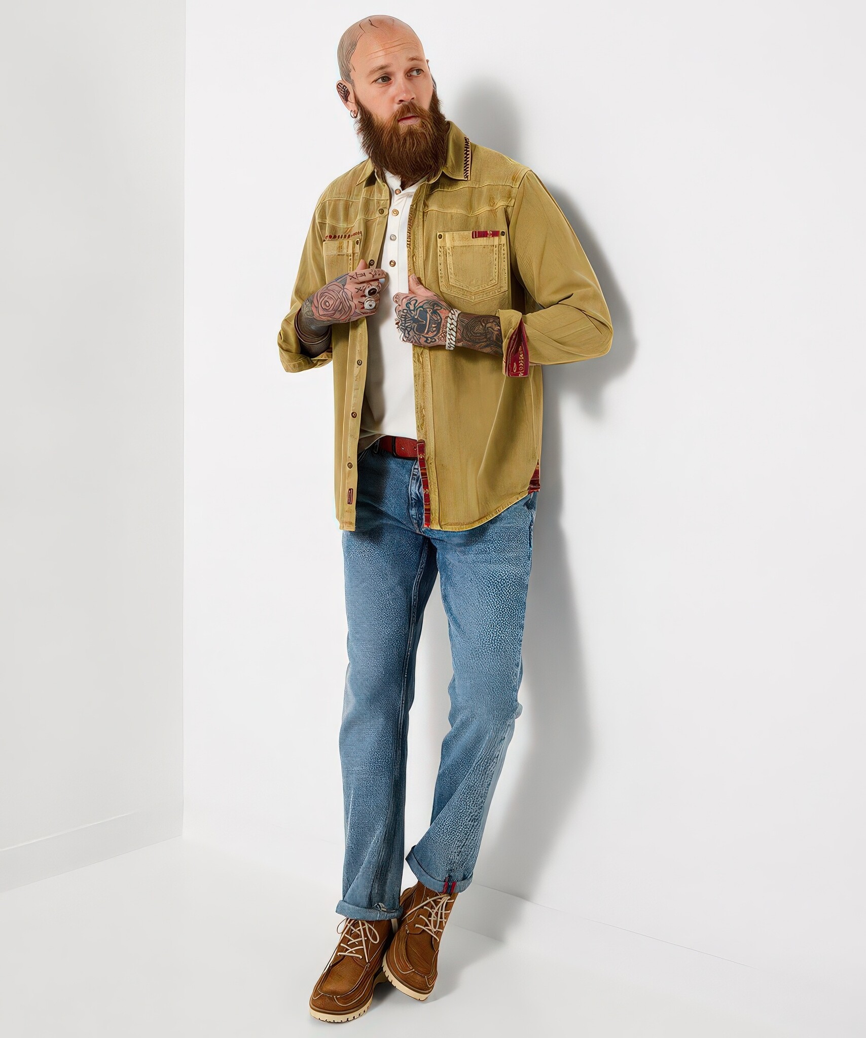 Ornate Outlaw Western Shirt-5