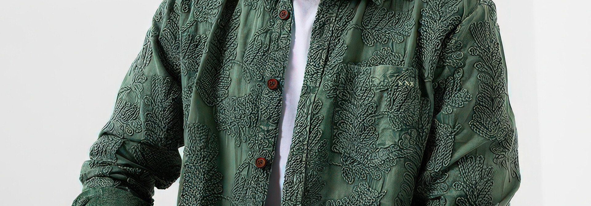Embossed Eden Shirt