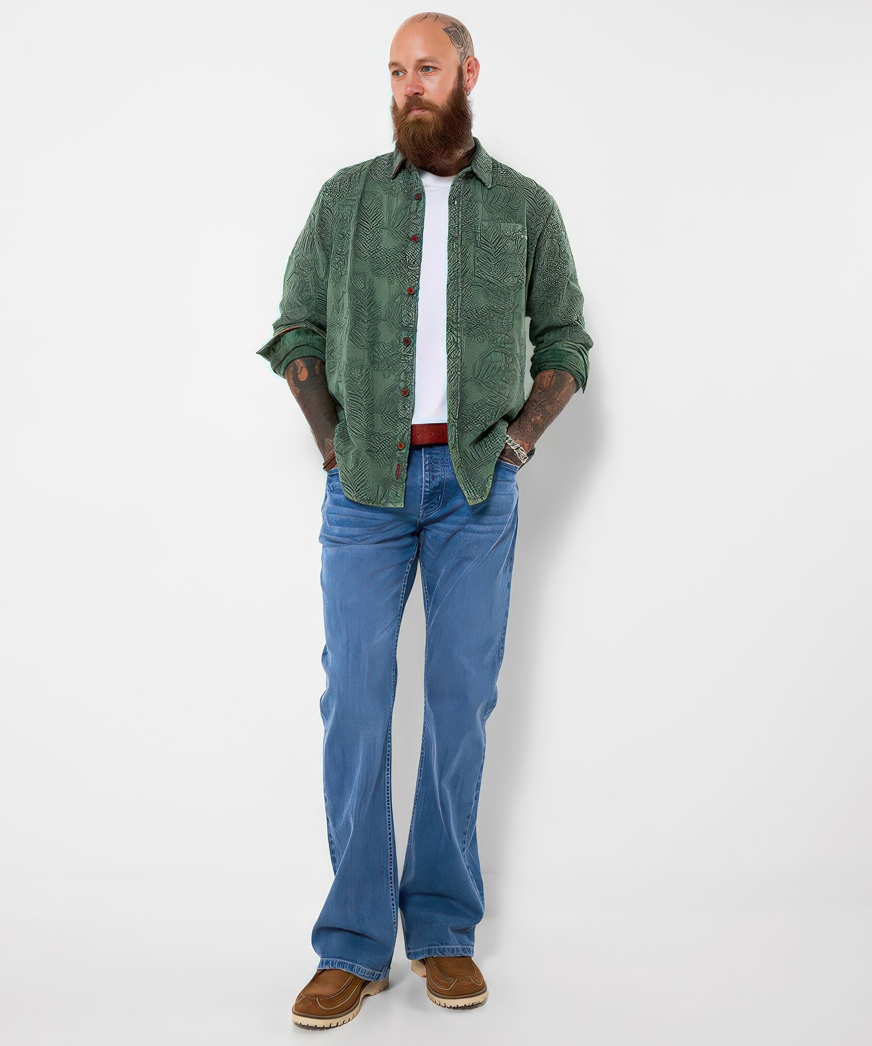 Embossed Eden Shirt-3