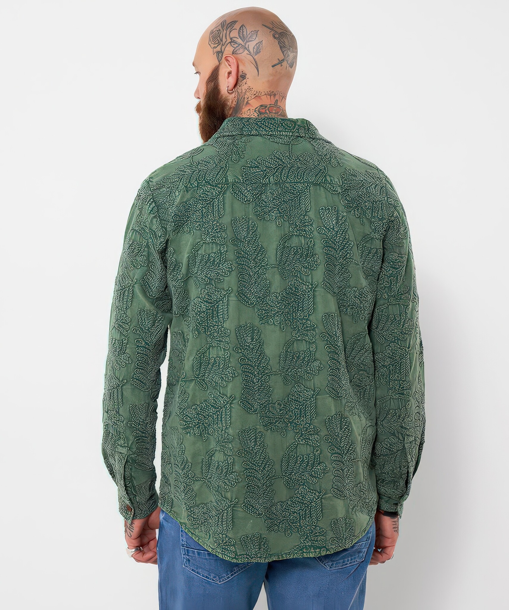 Embossed Eden Shirt-4