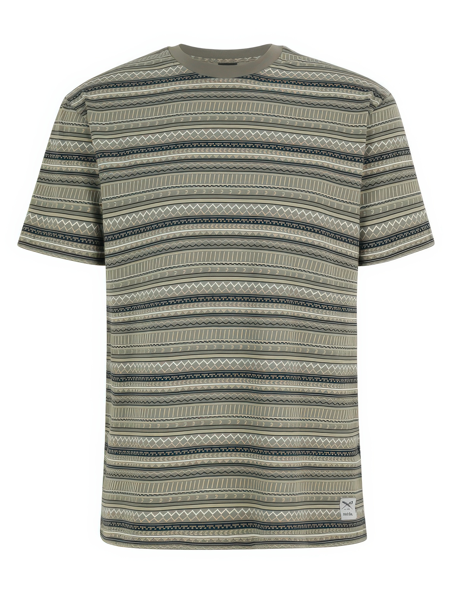 ♣ Chop Chop Zigzag Zephyr Tee-5