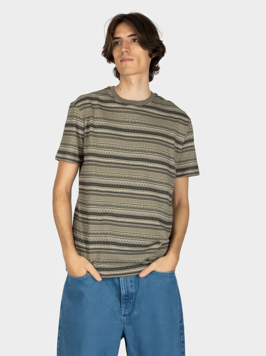 ♣ Chop Chop Zigzag Zephyr Tee