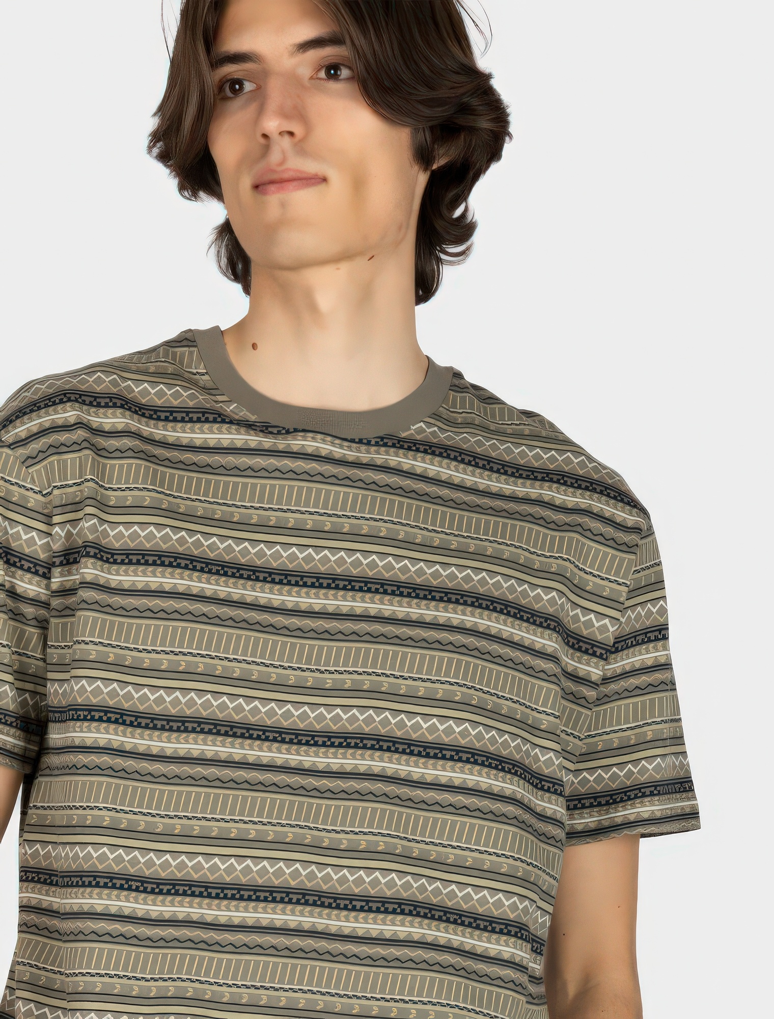 ♣ Chop Chop Zigzag Zephyr Tee-3